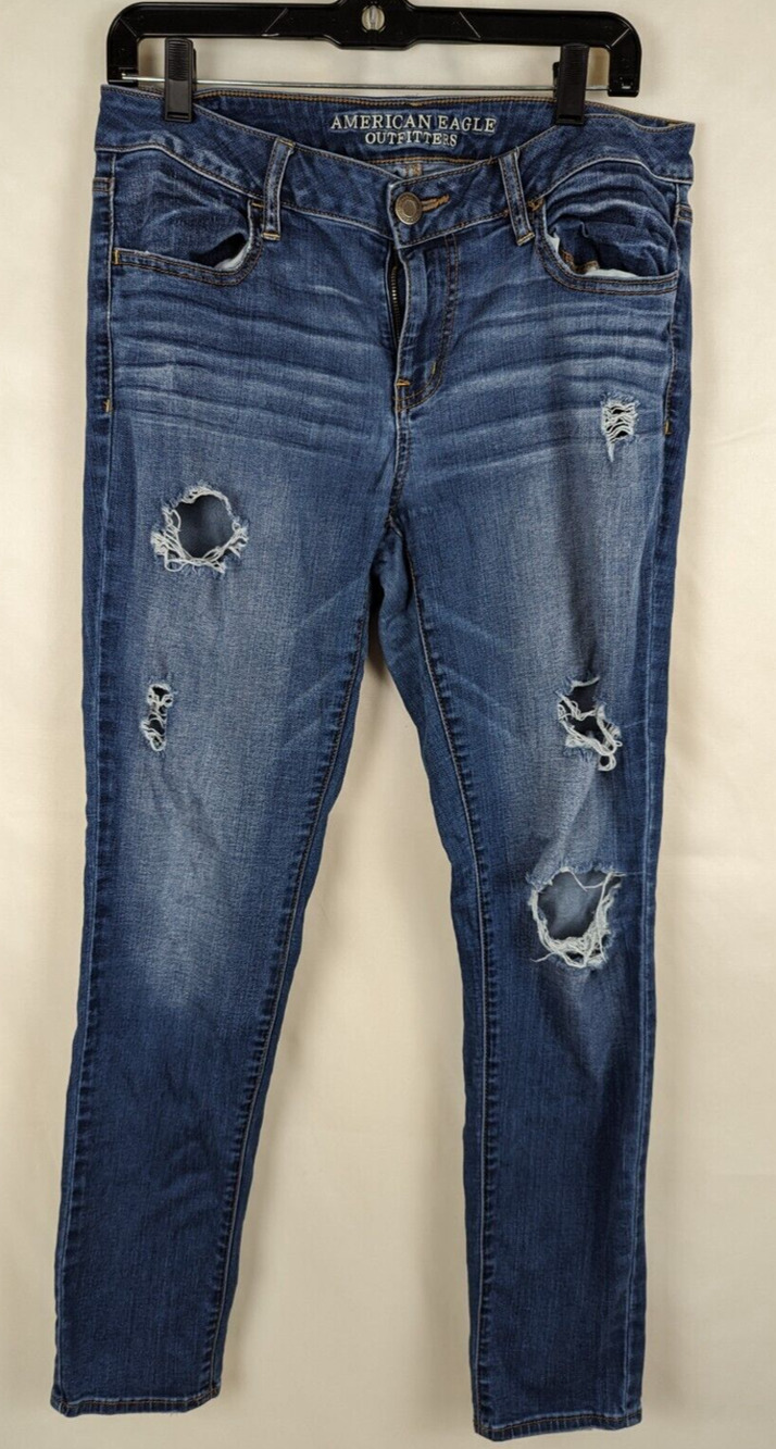 American Eagle Outfitters Thrashed Women's Jeans Jeggings Size 12